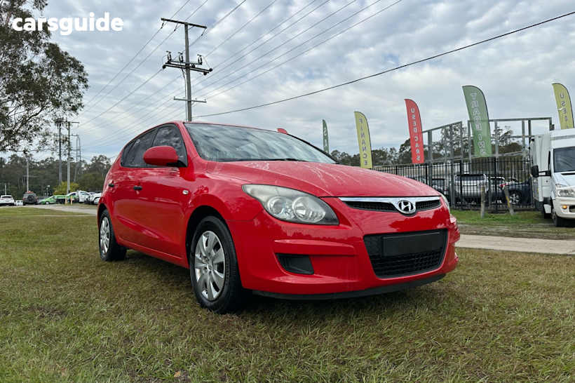Red 2011 Hyundai I30 Hatchback Sx