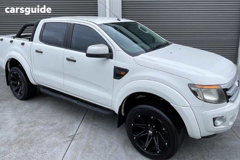 White 2014 Ford Ranger Crew Cab Utility Xls 2.2 (4X4)