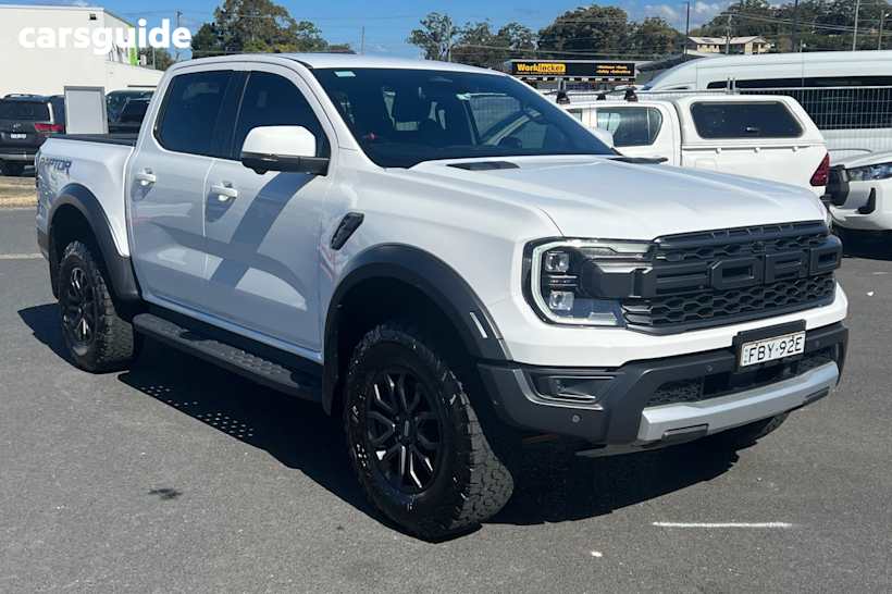 White 2023 Ford Ranger Double Cab Pick Up Raptor 3.0 (4X4)