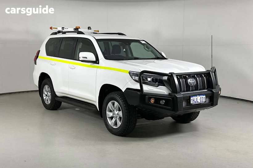 White 2021 Toyota Landcruiser Prado Wagon Gxl