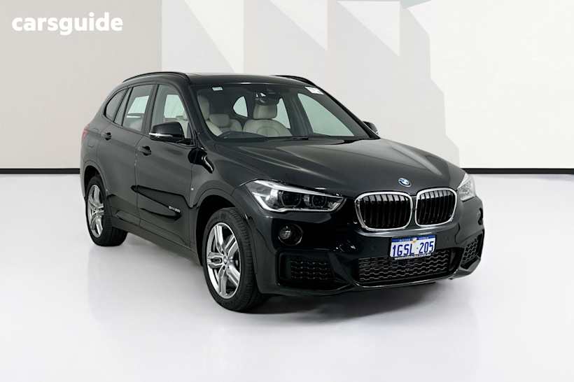 Black 2018 BMW X1 Wagon Sdrive 20I M Sport