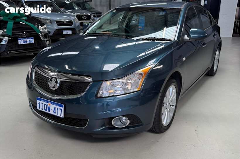 Blue 2014 Holden Cruze Sedan Cdx