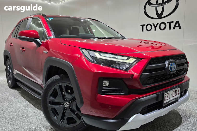 Red 2023 Toyota RAV4 SUV EDGE 4X4
