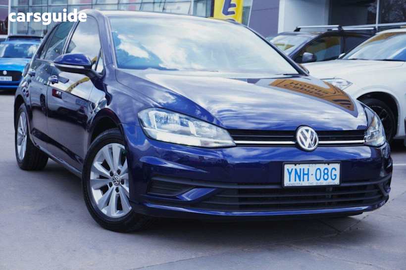 Blue 2019 Volkswagen Golf Hatchback 110 Tsi Trendline
