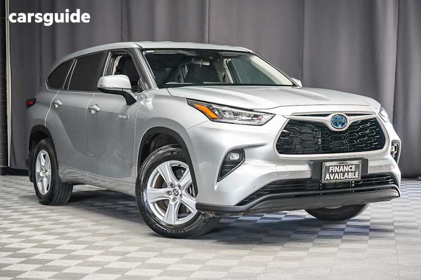 Silver 2023 Toyota Kluger Wagon Gx Hybrid Awd