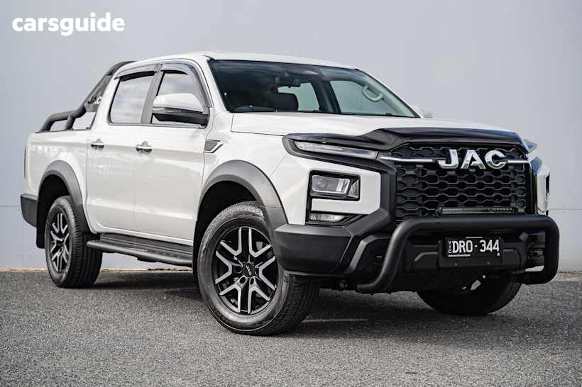 White 2024 JAC T9 UTE Dual Cab Pick-up Oasis (4X4)