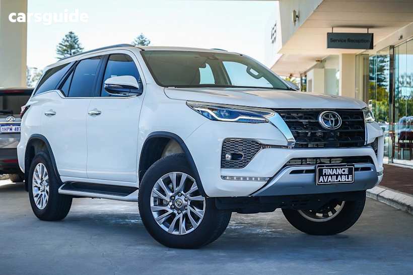 White 2023 Toyota Fortuner Wagon Crusade