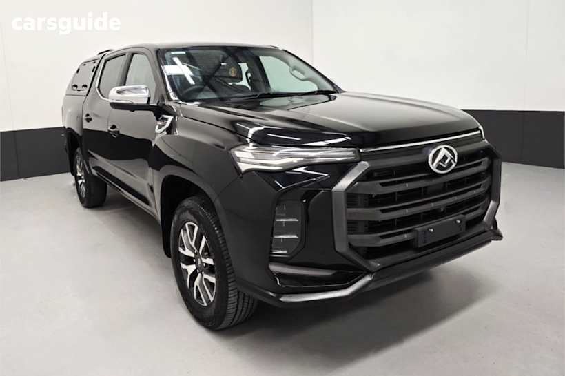 Black 2022 LDV T60 Double Cab Utility Max Luxe (4X4)