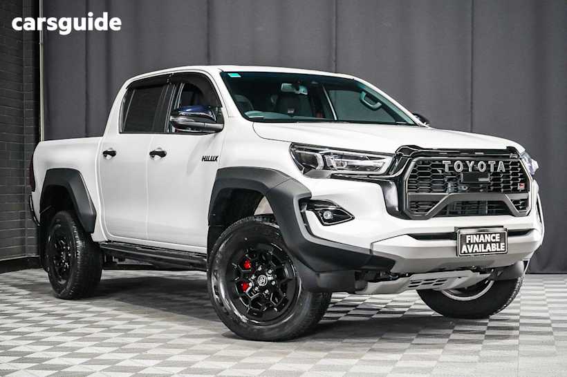White 2024 Toyota Hilux Double Cab Pick Up Gr-Sport (4X4)