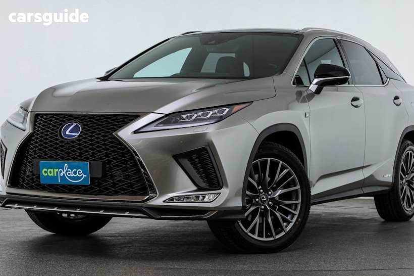Silver 2019 Lexus RX450H Wagon F Sport Hybrid