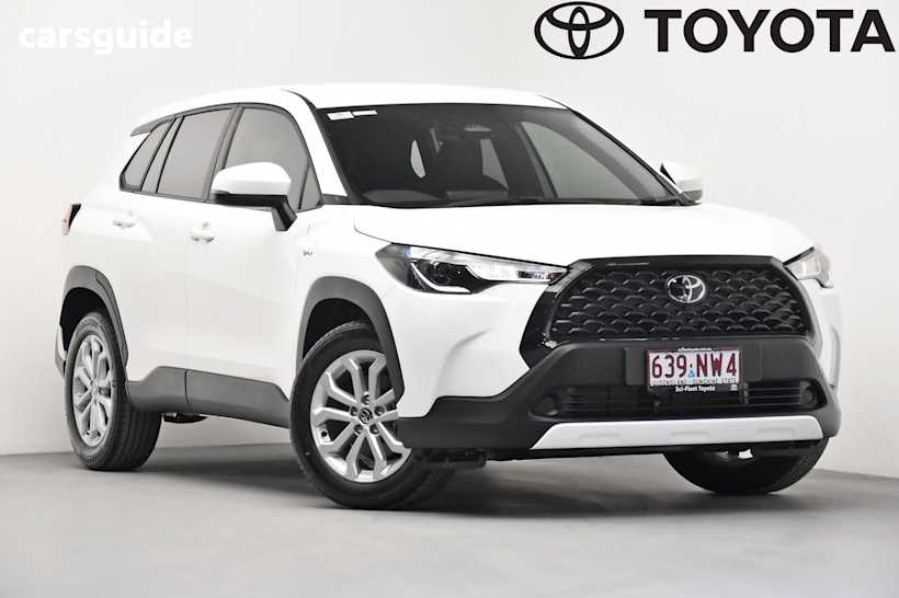 White 2025 Toyota Corolla Cross Wagon Gx 2Wd Hybrid