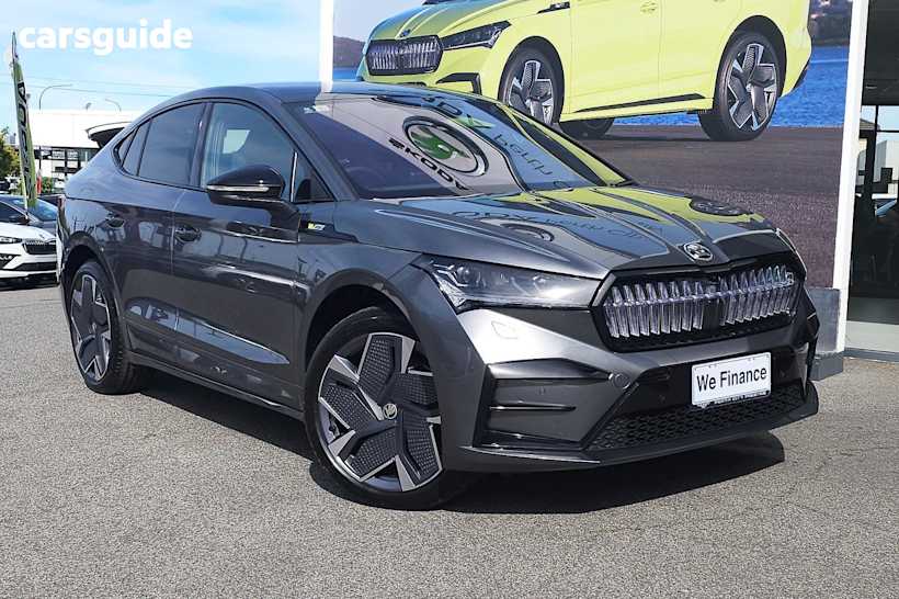 Grey 2025 Skoda Enyaq SUV RS 4WD