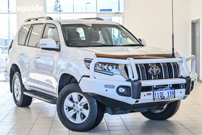 White 2020 Toyota Landcruiser Prado SUV GXL 4X4