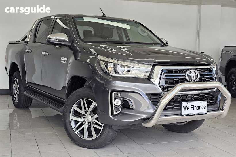 Grey 2018 Toyota Hilux Ute Tray SR5 4X4