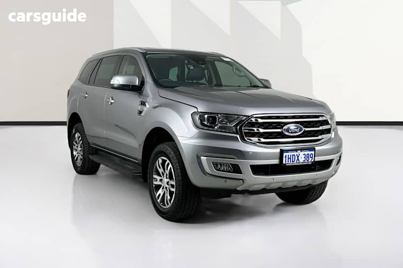 Silver 2020 Ford Everest Wagon Trend (4Wd 7 Seat)