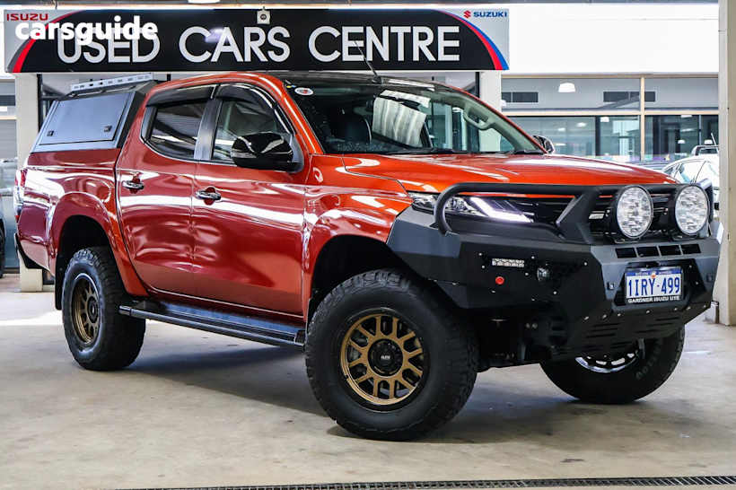 Orange 2023 Mitsubishi Triton Ute Tray GSR 4X4