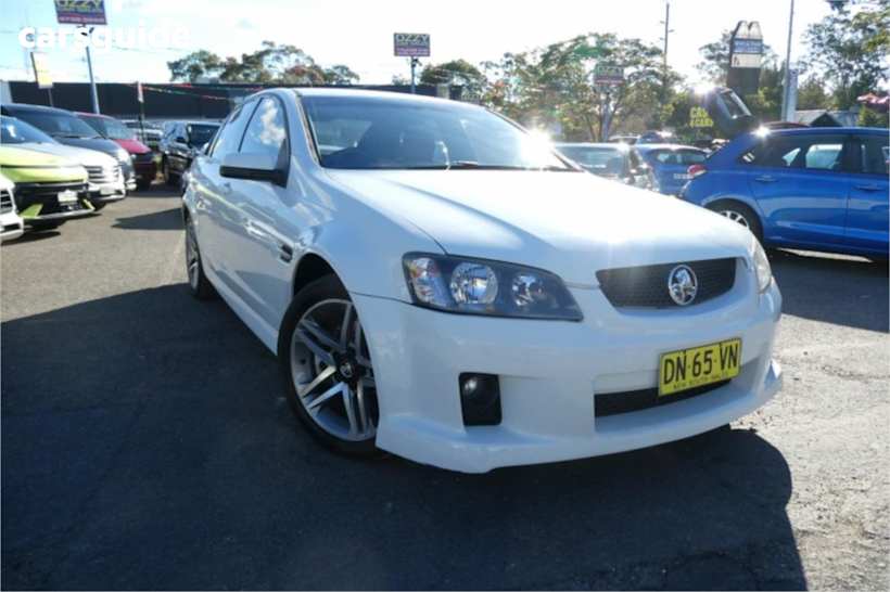 White 2007 Holden Commodore Sedan Ss