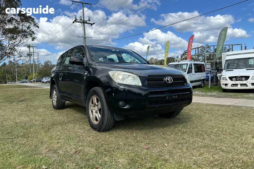 Black 2008 Toyota RAV4 Wagon Cv (4X4)