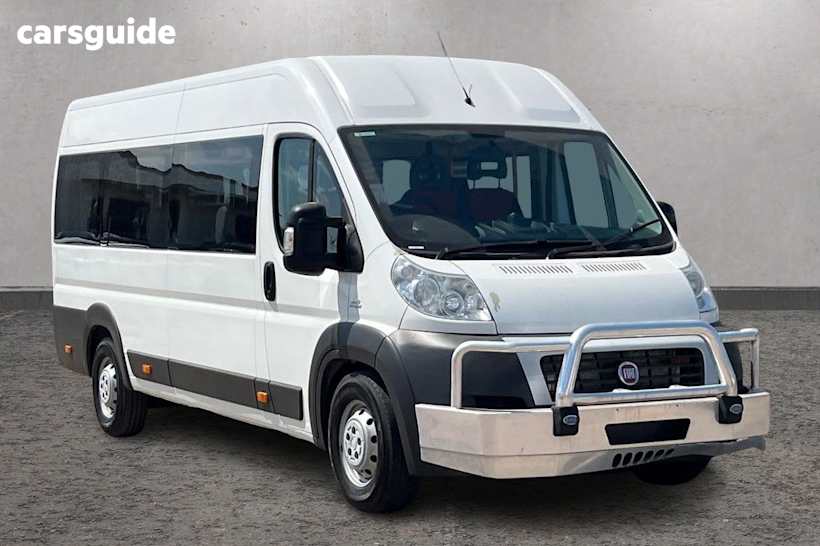 White 2014 Fiat Ducato Van Lwb/Mid