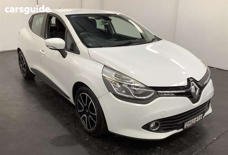 White 2015 Renault Clio Hatchback Expression