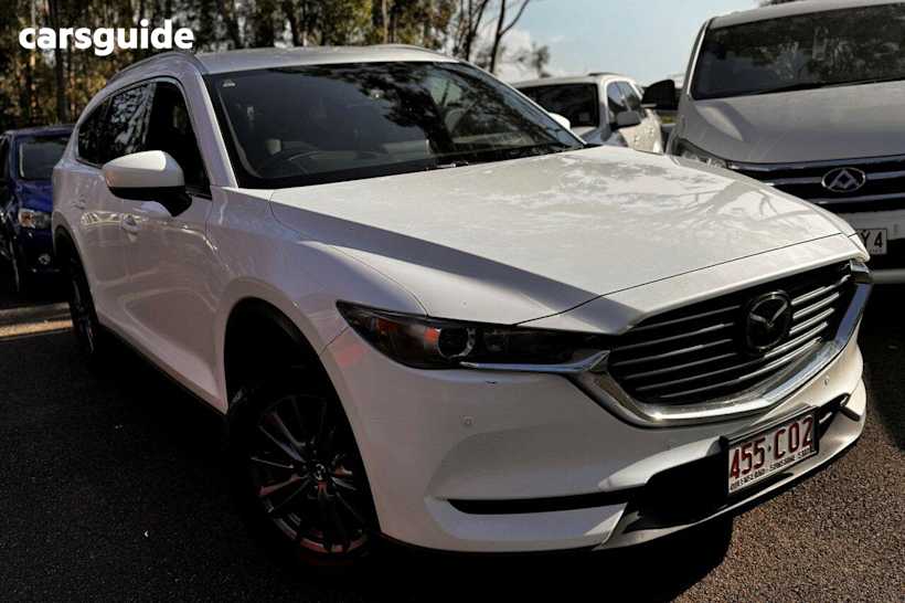 White 2021 Mazda CX-8 Wagon Touring (Awd)