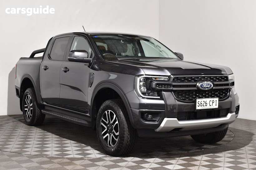 Grey 2022 Ford Ranger Ute Tray SPORT 4X4