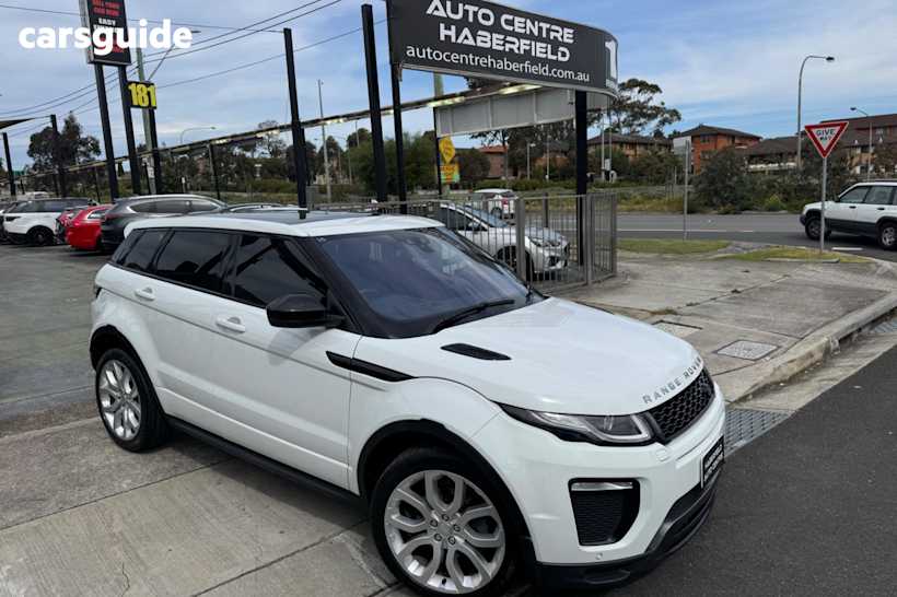 White 2016 Land Rover Range Rover Evoque SUV SI4 HSE DYNAMIC 4X4