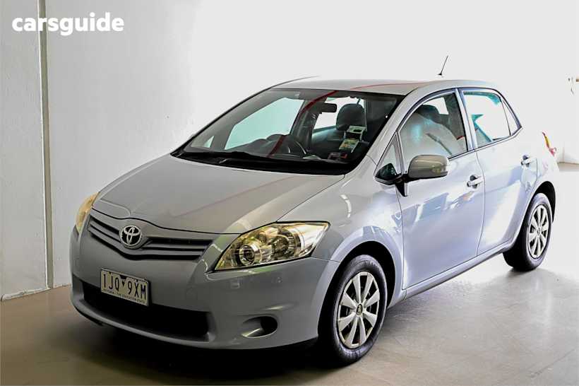 Blue 2010 Toyota Corolla Hatchback Ascent