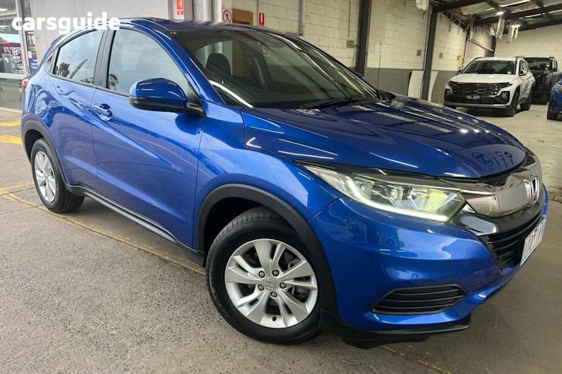 Blue 2020 Honda HR-V SUV VTI F