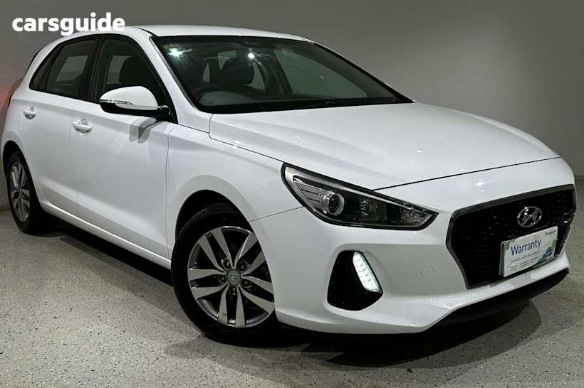White 2019 Hyundai I30 Hatch ACTIVE F