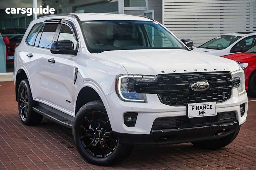White 2022 Ford Everest Wagon Sport (4X4)