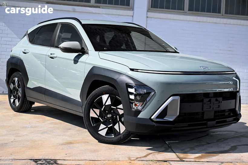 Green 2025 Hyundai Kona SUV ELITE F