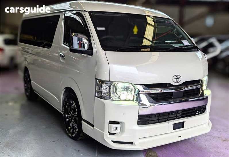 White 2022 Toyota HiAce Commercial VAN, SEMI-FITTED CAMPERVAN, FINANCE AVAILABLE