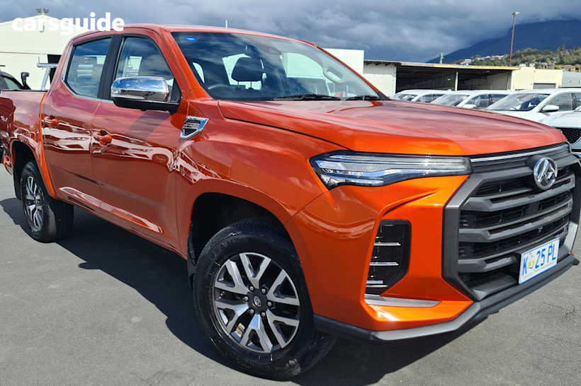 Orange 2022 LDV T60 Ute Tray MAX LUXE 4X4