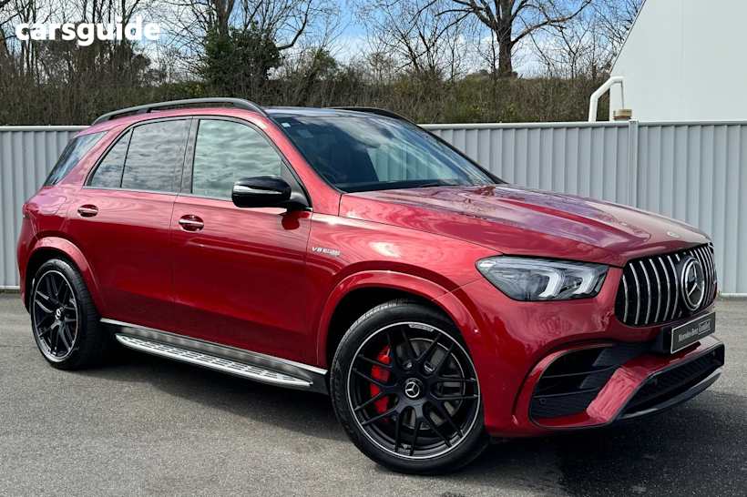 Red 2021 Mercedes-Benz GLE-Class SUV GLE63 AMG S 4WD