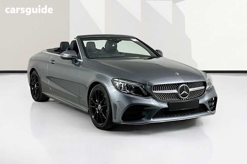 Grey 2019 Mercedes-Benz C200 Cabriolet