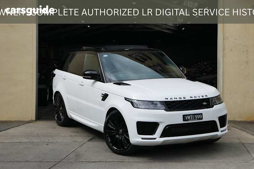 White 2020 Land Rover Range Rover Sport SUV SDV6 HSE DYNAMIC 4X4