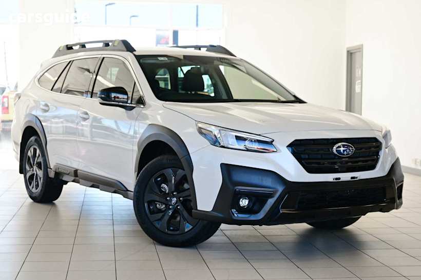 White 2022 Subaru Outback SUV AWD SPORT 4WD