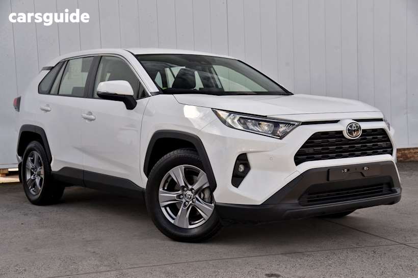 White 2024 Toyota RAV4 SUV GX F