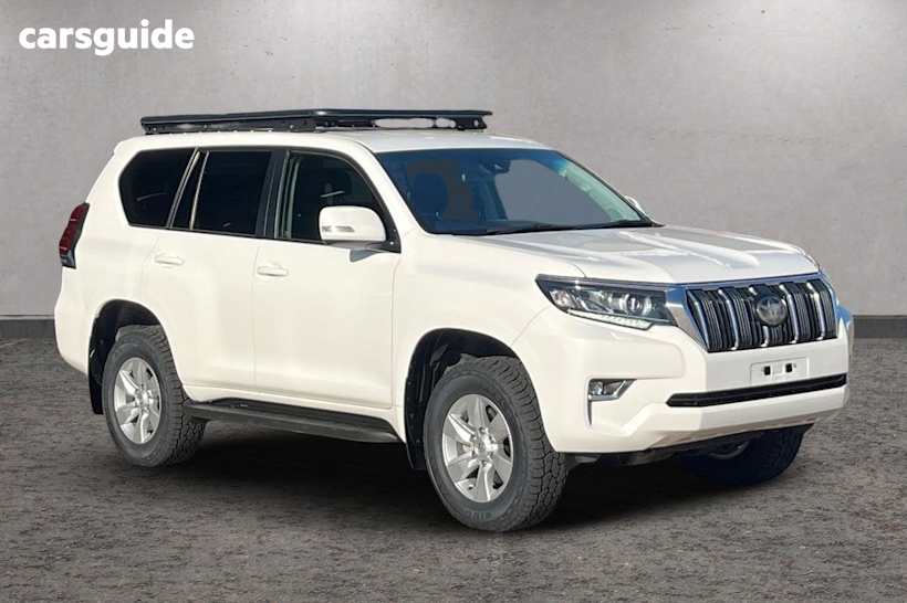 White 2021 Toyota Landcruiser Prado SUV GXL 4X4