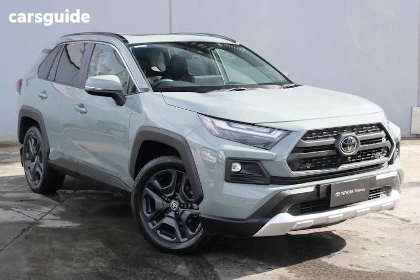 Green 2024 Toyota RAV4 Wagon Edge (Awd)
