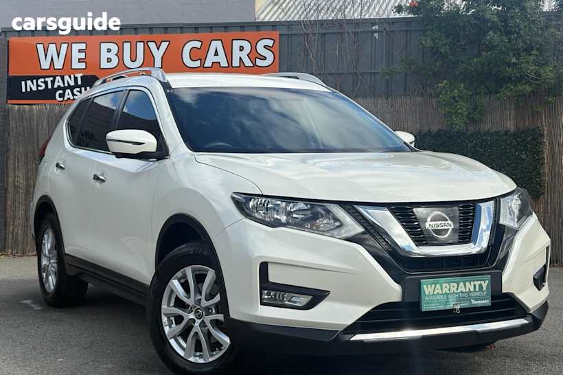 White 2018 Nissan X-Trail SUV ST-L F
