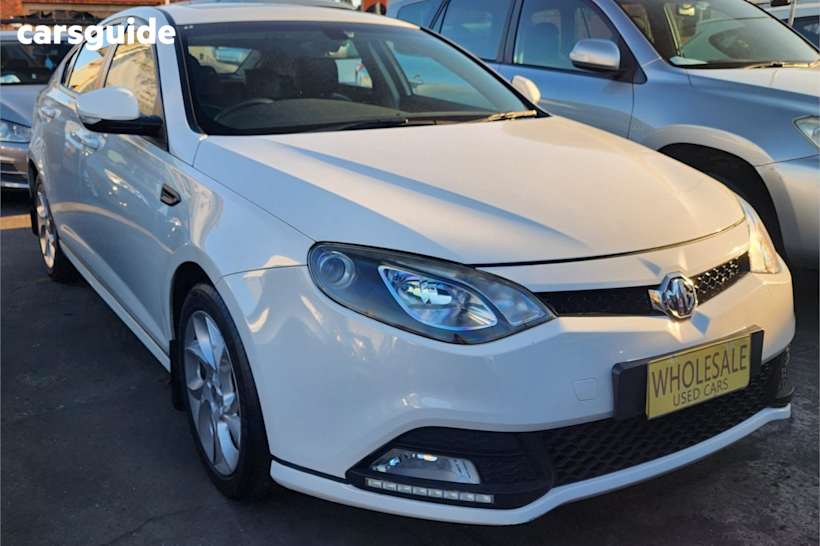 White 2012 MG MG6 Hatch GT TSE F