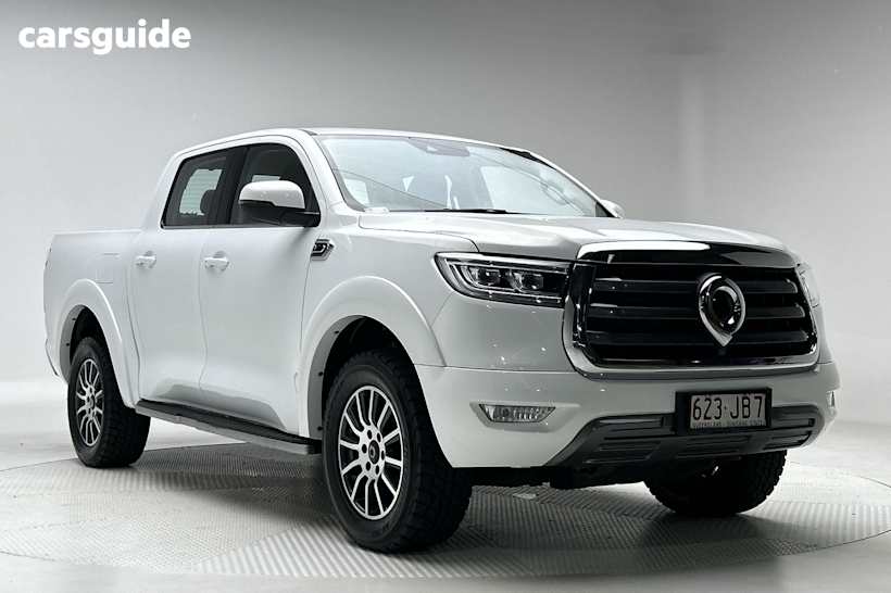 White 2023 GWM UTE Ute Tray CANNON 4X4