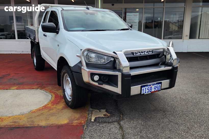 White 2022 Isuzu D-MAX Space Cab Chassis Sx (4X4)