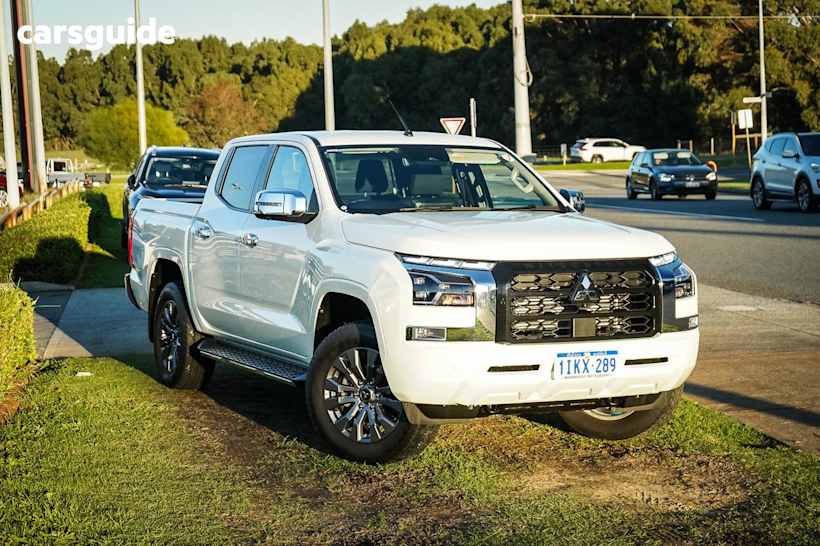 White 2024 Mitsubishi Triton Double Cab Pick Up Gls (4X4)