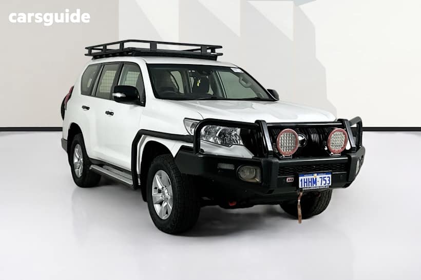 White 2021 Toyota Landcruiser Prado Wagon Gx 7 Seat