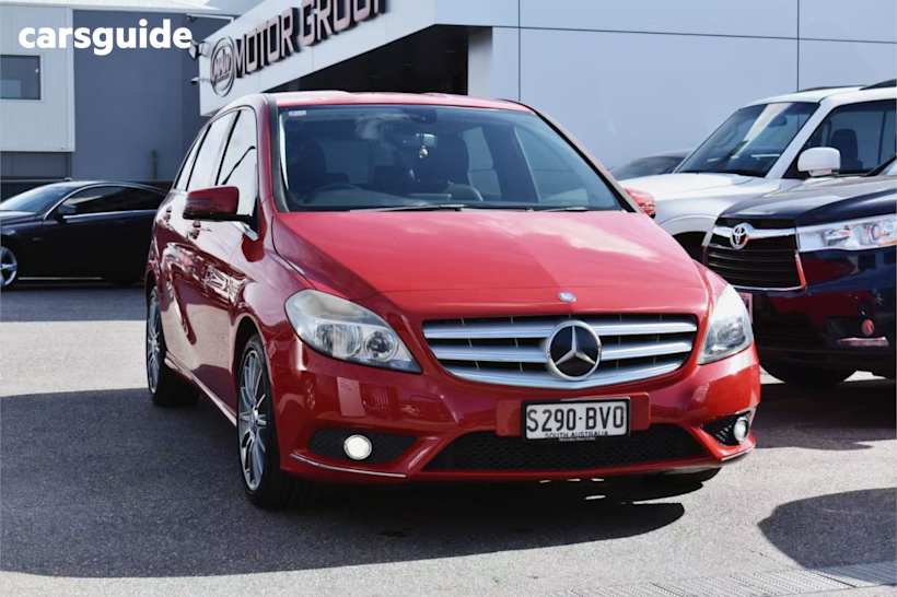 Red 2012 Mercedes-Benz B200 Hatchback Cdi Be