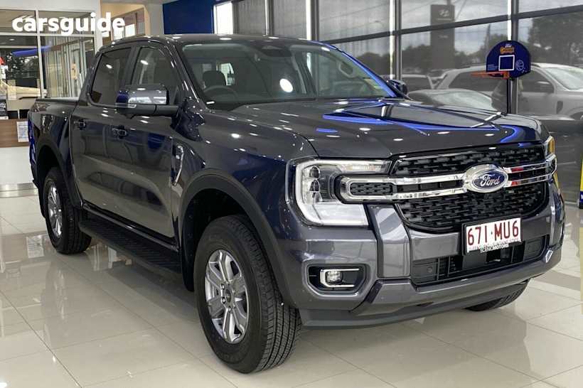 Grey 2024 Ford Ranger Ute Tray XLT 4X4