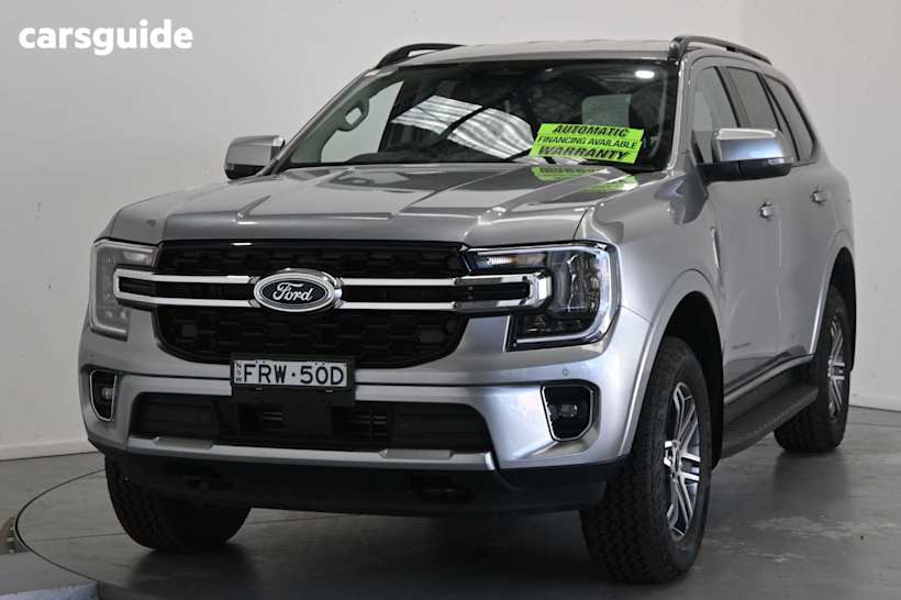 Silver 2024 Ford Everest Wagon Trend (4Wd)